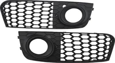 Produktbild von Stoßstange Gitter Set Links + Rechts Schwarz Matt für Audi A4 B8 ab 2007-2012