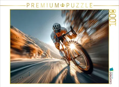 Produktbild von CALVENDO Puzzle Auf dem Rad geht es weiter | 1000 Teile Lege-Größe 64x48cm Foto-Puzzle für glückliche Stunden