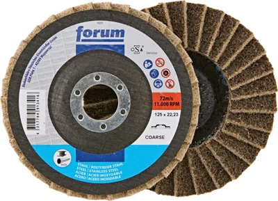 Produktbild von Forum Fächerschleifscheibe 125mm, Vlies, a crs , 4317784913416