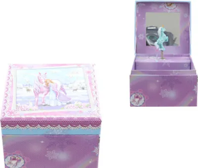 Produktbild von Musikschachtel, Schmuckkästchen, Prinzessin mit Pferd