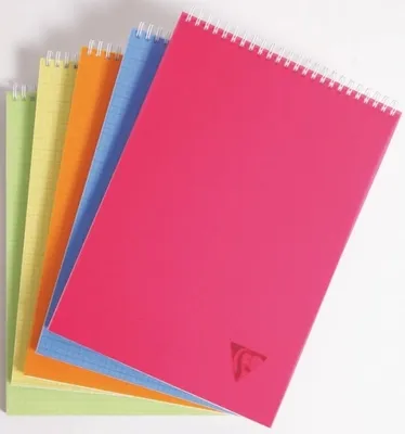 Produktbild von Clairefontaine Spiralblock Lini. mikrop A4 lin 80Bl st