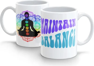 Produktbild von Kubek 300ml Medytacja Namaste Meditation Zeit v2