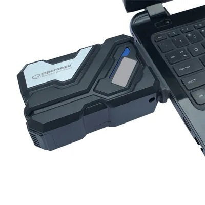 Produktbild von Esperanza EGC103 Laptop-Kühlkissen 1800 RPM Schwarz, Grau