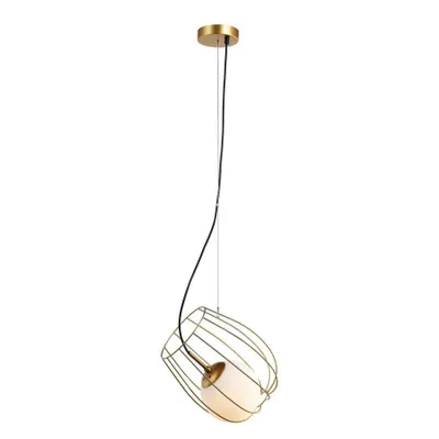 Obrázek produktu pro Moderní zlatá závěsná lampa Italux Melisa MDM-3943/1 GD