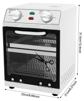 Produktbild von Sterilisator, 600W Leistung, 2-stufiges Design, WEISS