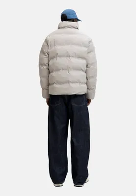 Produktbild von Jack & Jones 12278750_151_XL, Puffer, Uni, Erwachsener, Reißverschluss, Polyester, Grau