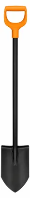 Produktbild von Fiskars Solid Gärtnerspaten spitz – Spaten für harte und steinige Böden – 116,6 cm – 1066716