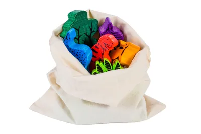 Produktbild von Holztier Kleine Dinosaurier-Bande - Kindergartenpackung bunt BxHxT 18,5x5x33cm NEU