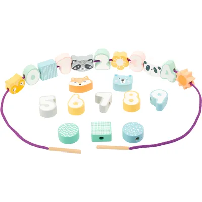 Produktbild von Small Foot 11475 Fädelspiel Pastell