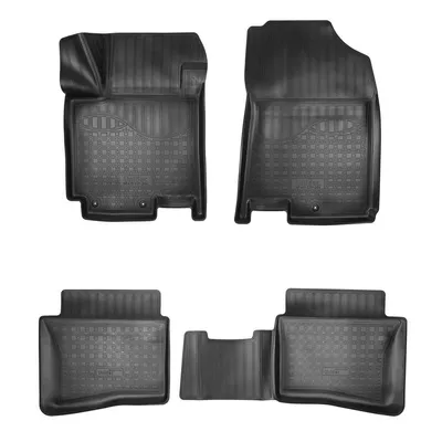 Zdjęcie produktu dla gumowe dywaniki podłogowe 3D do HYUNDAI i20 | typ GB | od roku modelowego 2014> | idealne dopasowanie + krawędź