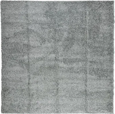 Produktbild von vidaXL Teppich Shaggy Hochflor Modern Grün 160x160 cm