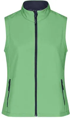 Produktbild von Softshellweste für Promotion und Freizeit green/navy, Gr. XXL