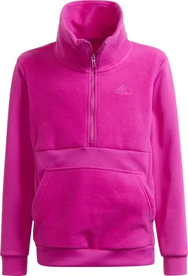 Produktbild von ADIDAS Halfzip Fleecepullover Kinder pink 170