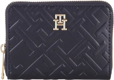 Obrázok produktu pre Tommy Hilfiger dámska peňaženka na zips Iconic Tommy Med ZA Mono space blue
