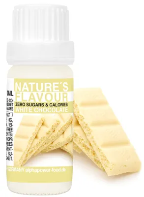 Image de Flavour Drops Arôme naturel 10 ml WHITE CHOCOLATE