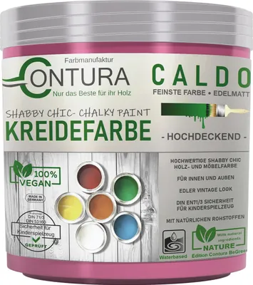 Produktbild von Contura BeGreen 250ml. Kreidefarbe Shabby Chic Möbellack - 08 Magento