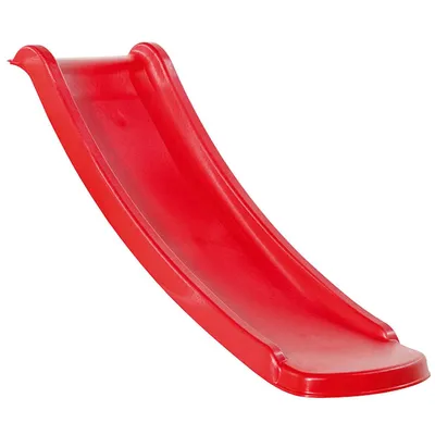 Produktbild von Kleinkindrutsche 1,17 m anthrazit rot aus HDPE für Podesthöhe 60 cm