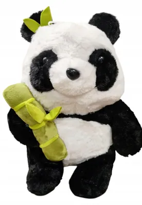 Produktbild von Emaj Panda Plüschtier Kuscheltier mit Bambus 28cm
