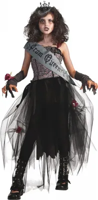 Produktbild von Horror Prom Queen Kinderkostüm Kinder Größe: L 146-158