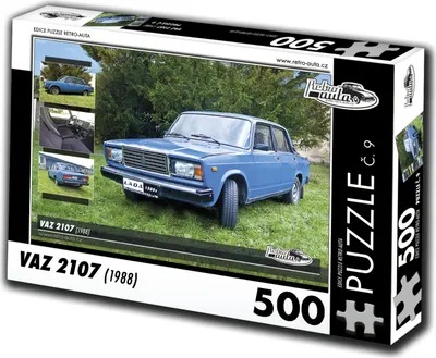 Image de Puzzle RETRO-AUTA n° 9 VAZ 2107 (1988) 500 pièces