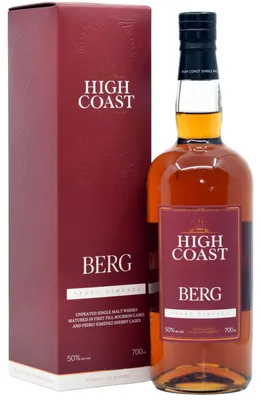 Produktbild von High Coast Berg - First Fill Bourbon Cask & PX Cask Matured - Single Malt Whisky