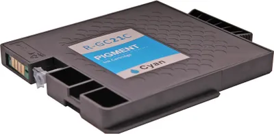 Produktbild von Kompatible Druckerpatrone für Ricoh Gc21C Cyan von ABC