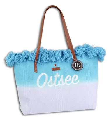 Immagine prodotto di Robin Ruth cotone 100 borsa a tracolla blu chiaro naturale OTG5115H