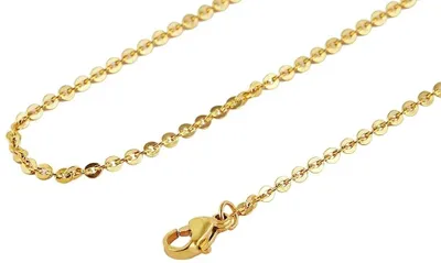 Produktbild von Akzent Uni Kette Elouise Elouise, goldfarbig, Ionenplattierung