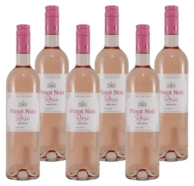 Produktbild von Cave de Vigne Pinot Noir Rosé IGP -trocken- (6 x 0,75L)