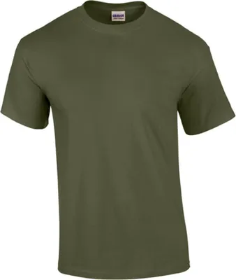 Produktbild von Gildan 2000 | Ultra Baumwolle  Herren T-Shirt - Farbe: Military Green - Größe: S