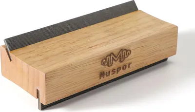 Obrázok produktu pre Muspor Guitar Fret End Dressing File Olive Wood 35/90 Degree Luthier File Tool Guitar Bass Fret End Dressing for Rounding Shaping and Deburring