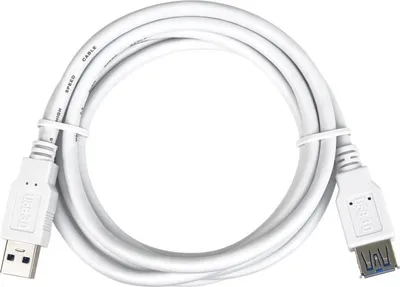 Zdjęcie produktu dla Przedłużacz PremiumCord USB 3.0 Super-speed 5Gbps A-A, MF, 9-pin, 5 m, biały