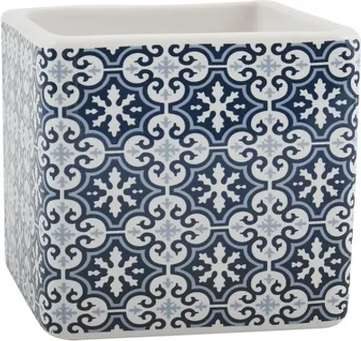 Immagine prodotto di Bicchiere per spazzolino da denti in ceramica Amadora blu