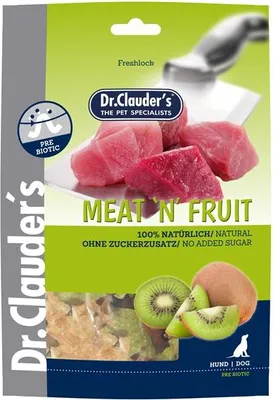 Produktbild von Meat´n FruitSnack 80g | Kiwi & Hühnchen