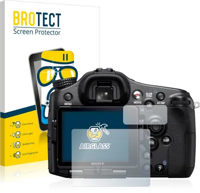 Produktbild von BROTECT Schutzglas für Sony Alpha 77 (SLT-77) Schutzfolie Panzer Folie Glas Display Schutz klar