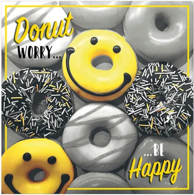 Produktbild von SUSY CARD 3D-Grußkarte "Donuts"
