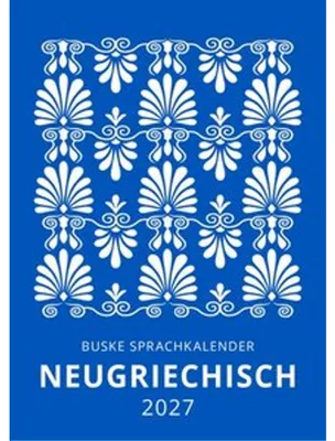 Produktbild von Sprachkalender Neugriechisch 2027