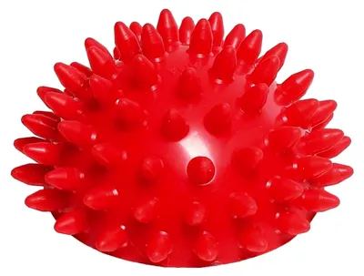 Produktbild von Halbknauf-Ball mit weichen Stacheln, Blau