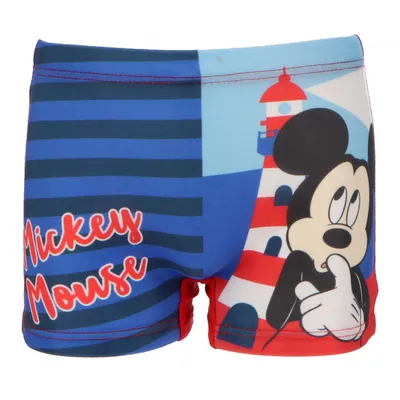 Produktbild von Mickey Mouse Schwimmboxer Badehose Shorts für Jungen: Komfortabel und langlebig Rot 2/3 Jahre