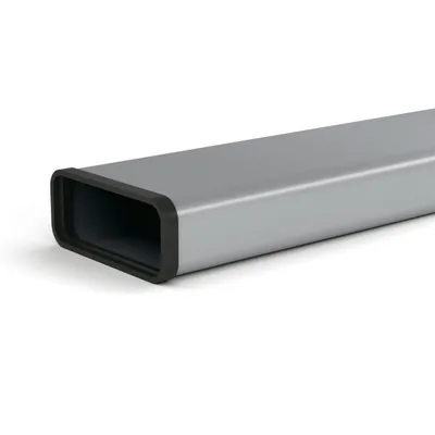 Image de Naber COMPAIR STEEL flow® 150 tube plat en acier galvanisé 1000 mm 4061003
