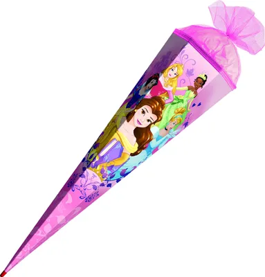 Produktbild von Schultüte / Zuckertüte / 85cm / eckig / "Disney Princess"
