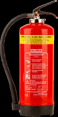 Produktbild von Gloria ÜL 6 Übungsfeuerlöscher Übungslöscher Feuerlöscher