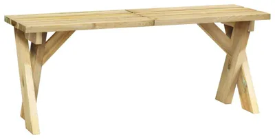 Produktbild von vidaXL Gartenbank 110 cm Kiefernholz Imprägniert