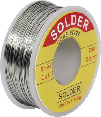 Produktbild von McPower Lötzinn, bleifrei, Ø0,5mm, 100g Rolle