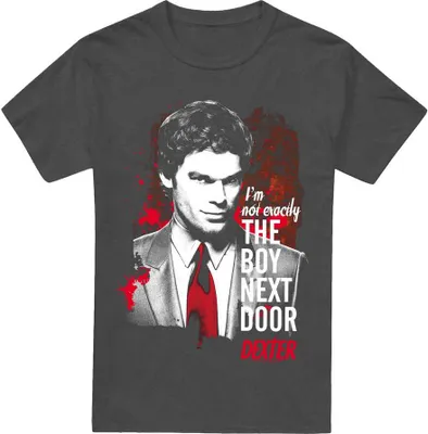 Image de Dexter - "Boy Next Door" T-shirt unie homme/femme TV15310 (S) (Charbon de bois)