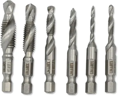 Produktbild von Gewindebohrer Satz 6-tlg. M3-M10 HSS für Bohrmaschine 54 - 58 mm