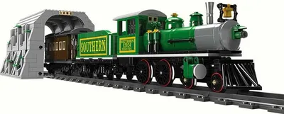 Produktbild von Mould King® 12024 4-4-0 Dampflokomotive