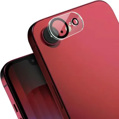Produktbild von Kamera Schutz Hart Glas Folie Apple iPhone 17e / 16e IMAK HD Komplett Schwarz