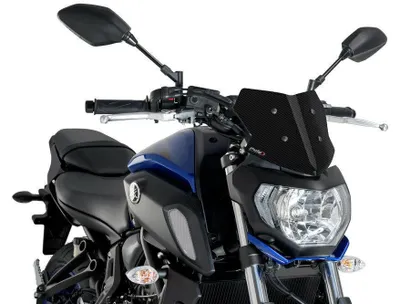 Produktbild von Windschild Puig New Generation Sport 230 x 235 mm mit ABE für Yamaha MT-07 Bj. 2018 - 2020