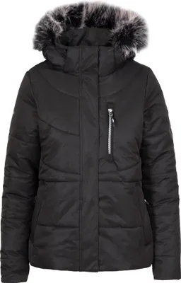 Image de Trespass - Veste imperméable "Recap" pour femme TP5815 (M) (Noir)